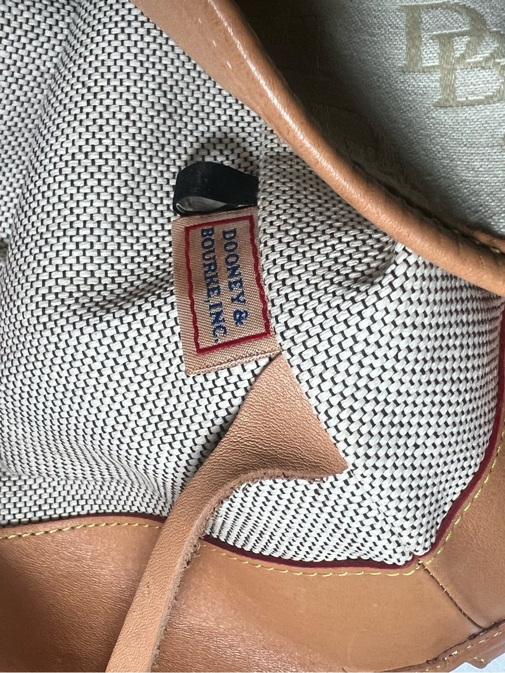 Vintage Dooney & Bourke Monogram Hobo Buckle Bag - Picture 10 of 12